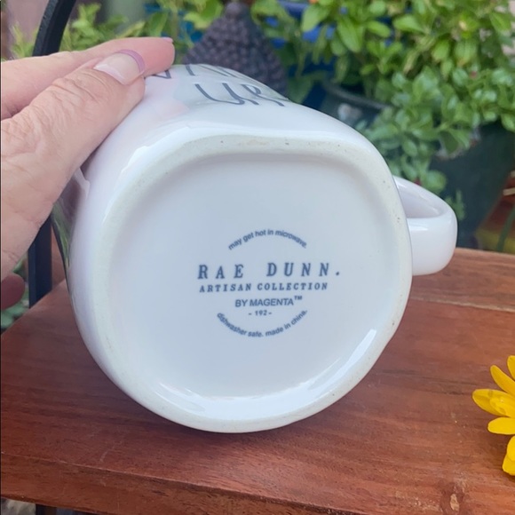 ☀️ NEW Rae Dunn “WAKE UP” Coffee Mug ☀️ - Picture 4 of 6